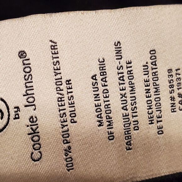 CJ by Cookie Johnson Black Bronze Sequin Ankle Pants‎ - Picture 4 of 5